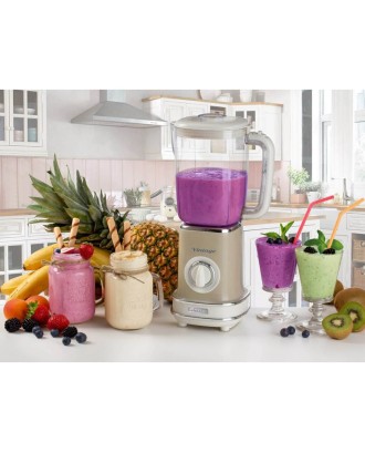 Blender Vintage, bej, 1.5 L - ARIETE